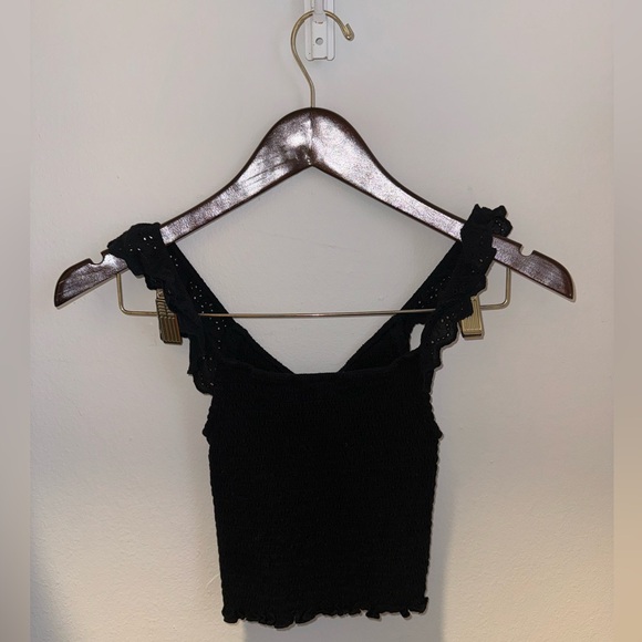 Forever 21 Cropped Ruffle Strap Tank Top - Picture 4 of 6